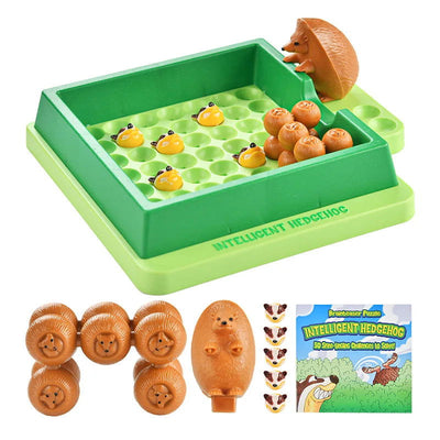 Hedgehog Board Games With Solution Skill-Building Puzzle Logic Game Toy Children Labyrinth Maze Game Toy Table Game Toy for Kids - Slobuy