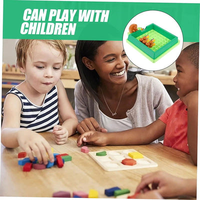 Hedgehog Board Games With Solution Skill-Building Puzzle Logic Game Toy Children Labyrinth Maze Game Toy Table Game Toy for Kids - Slobuy