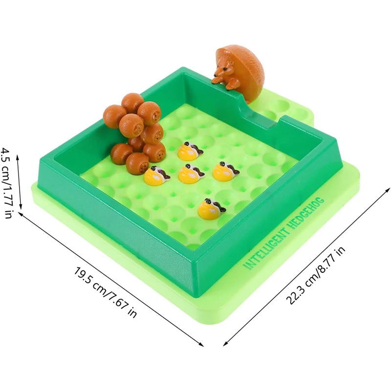Hedgehog Board Games With Solution Skill-Building Puzzle Logic Game Toy Children Labyrinth Maze Game Toy Table Game Toy for Kids - Slobuy