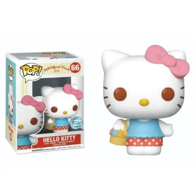 Hello Kitty Funko PoP Figure Toy 4 Styles Anime Action Collecting Model Doll Kitty Cat Figuras Toys Ornament Christmas Gifts - Slobuy
