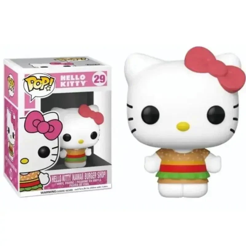 Hello Kitty Funko PoP Figure Toy 4 Styles Anime Action Collecting Model Doll Kitty Cat Figuras Toys Ornament Christmas Gifts - Slobuy
