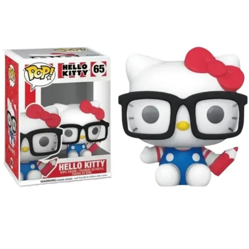 Hello Kitty Funko PoP Figure Toy 4 Styles Anime Action Collecting Model Doll Kitty Cat Figuras Toys Ornament Christmas Gifts - Slobuy
