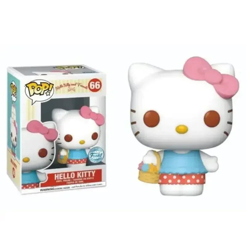 Hello Kitty Funko Pop Figure Toy 4 Styles Anime Action Collecting Model Doll Kitty Cat Figuras Toys Ornament Christmas Gifts - Slobuy