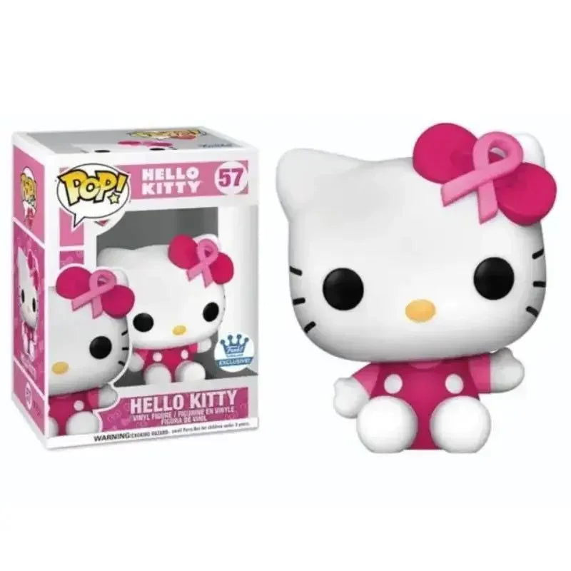 Hello Kitty Funko Pop Figure Toy 4 Styles Anime Action Collecting Model Doll Kitty Cat Figuras Toys Ornament Christmas Gifts - Slobuy
