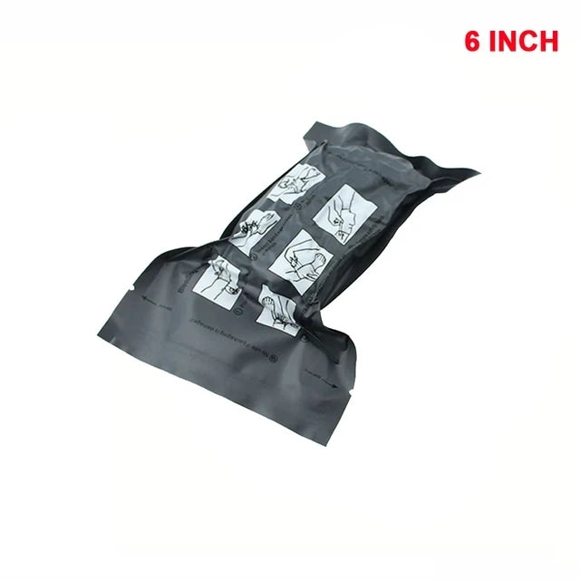 Hemostatic Kaolin Gauze Combat Emergency Trauma Z-Folded Soluble For Ifak Tactical Outdoor First Aid Kit Medical Wound Dressing - Slobuy