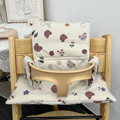 High Chair Cushion Washable HighChair Support Kid Baby Feeding Accessories Baby Meal Replacement Pad for Stokk - Slobuy