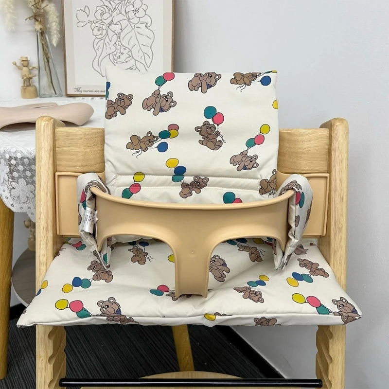 High Chair Cushion Washable HighChair Support Kid Baby Feeding Accessories Baby Meal Replacement Pad for Stokk - Slobuy