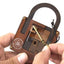 High Difficulty Level IQ Einstein Lock Puzzle Classic Wooden Brainteaser Puzzles Game for Adults - Slobuy