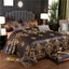 High End Jacquard King Size Bedding Set Luxury European Wedding Bedding Sets Queen American Satin Double Duvet Cover Set 220x240 - Slobuy