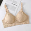 High Quality Single Handed Front Buckle Nursing Bra Breathable Women Breastfeeding Underwear Seamless Maternity Bra Push Up - Slobuy