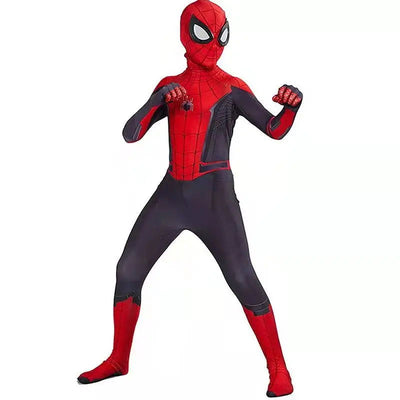 High Quality Superhero Spidermans Costume Bodysuit For Kids Adult Spandex Zentai Halloween Party Cosplay Jumpsuit 3D Style - Slobuy