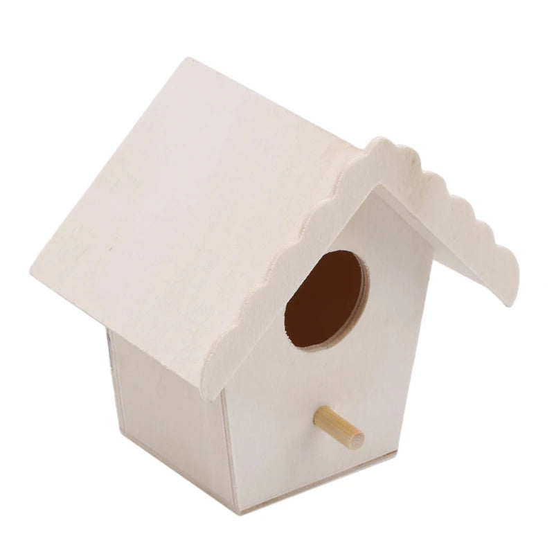 High Quality Wooden Bird Cage Nesting Box Breeding Hatching Nest for Parakeet Budgies Cocktail Finch Lovebird Parrot Birdhouse - Slobuy