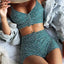 High Waist Bikini Swimsuit Women 2023 Push Up Bikini Floral Swimsuit Print Bikini boxers Swimwear Swim Trunks Bathing Suit - Slobuy