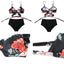 High Waist  Sexy Bikini Set 2024  Biquini Swimwear Women Two Pieces Swimsuit Floral Beachwear V-Neck Bathing Suits Female - Slobuy