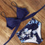 High Waist  Sexy Bikini Set 2024  Biquini Swimwear Women Two Pieces Swimsuit Floral Beachwear V-Neck Bathing Suits Female - Slobuy