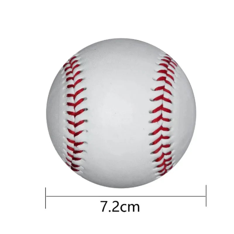 High quality 9-inch 7.2cm handmade baseball PVC upper with soft baseball softball training practice baseball sports training - Slobuy