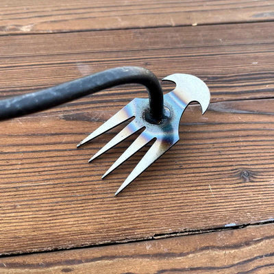 Hoe Weeding Artifact, Uprooting and Weeding Tools, Gardening Hoeing Rake, Manganese Steel Farm Tool, Small Hoe, Loosening Soil a - Slobuy