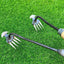 Hoe Weeding Artifact, Uprooting and Weeding Tools, Gardening Hoeing Rake, Manganese Steel Farm Tool, Small Hoe, Loosening Soil a - Slobuy