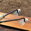 Hoe Weeding Artifact, Uprooting and Weeding Tools, Gardening Hoeing Rake, Manganese Steel Farm Tool, Small Hoe, Loosening Soil a - Slobuy