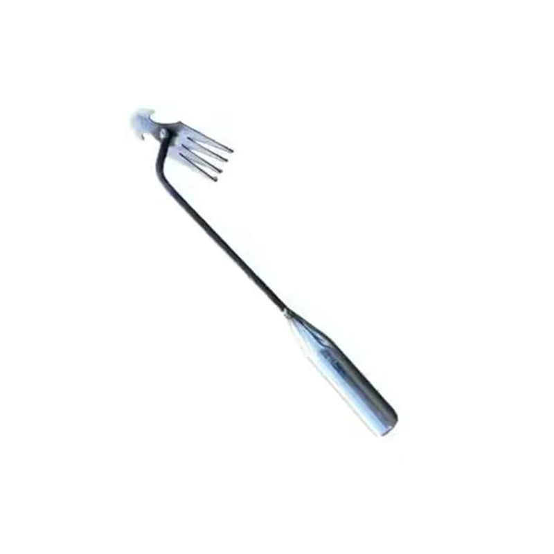 Hoe Weeding Artifact, Uprooting and Weeding Tools, Gardening Hoeing Rake, Manganese Steel Farm Tool, Small Hoe, Loosening Soil a - Slobuy