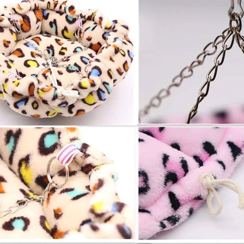 Home Small Animal Ferret Rat Guinea Pig Degu Gerbil Mice Hamster Chincilla Hammock Sleeper Cage Accessories  Pet - Slobuy