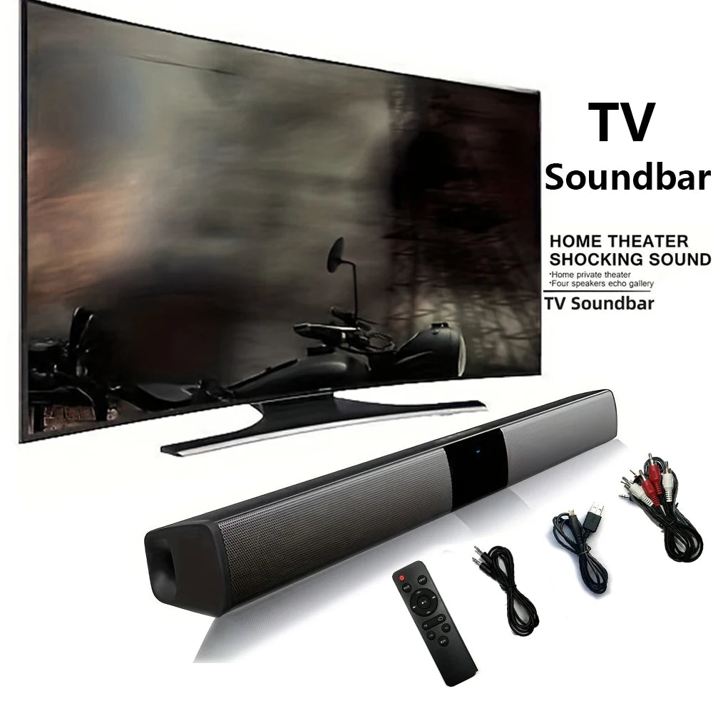 Home Theater Sound System Bluetooth Speaker Computer Speakers For TV Soundbar Box Subwoofer Radio Music Center Boom Box Column - Slobuy