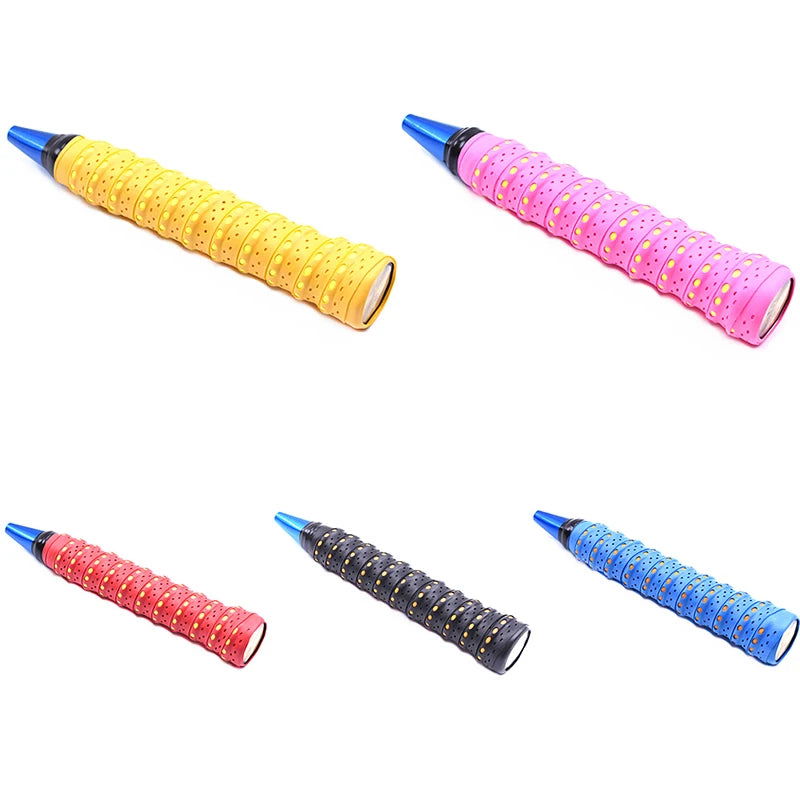 Hot 1*Grip Tape Anti-slip Absorb Sweat Racket Tape Handle Grip Tennis Badminton Squash Band Anti-skid Headbands Hair Sweat Band - Slobuy