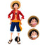 Hot 28cm  One Piece Anime Figure Confident Smiley Luffy Three Form Face Changing Doll Action Figurine Model Toys  Kits - Slobuy