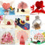 Hot 3D Creative Card for Wife and friend Valentines Day Gift Wedding Invitation Customized Card Thank You Postcard Wholesale - Slobuy