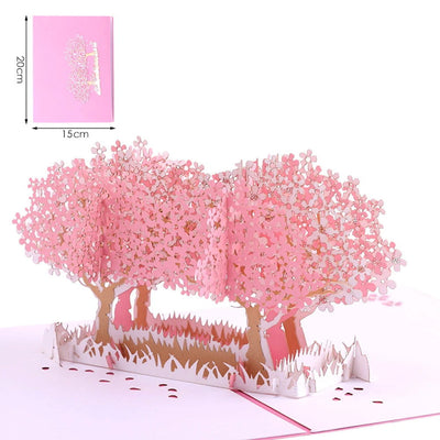 Hot 3D Creative Card for Wife and friend Valentines Day Gift Wedding Invitation Customized Card Thank You Postcard Wholesale - Slobuy