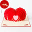 Hot 3D Creative Card for Wife and friend Valentines Day Gift Wedding Invitation Customized Card Thank You Postcard Wholesale - Slobuy