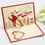 Hot 3D Creative Card for Wife and friend Valentines Day Gift Wedding Invitation Customized Card Thank You Postcard Wholesale - Slobuy