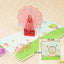 Hot 3D Creative Card for Wife and friend Valentines Day Gift Wedding Invitation Customized Card Thank You Postcard Wholesale - Slobuy