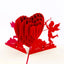 Hot 3D Creative Card for Wife and friend Valentines Day Gift Wedding Invitation Customized Card Thank You Postcard Wholesale - Slobuy
