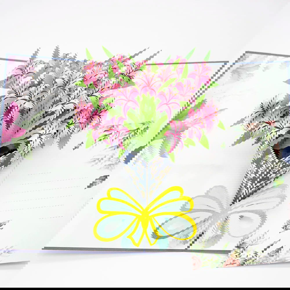 Hot 3D Creative Card for Wife and friend Valentines Day Gift Wedding Invitation Customized Card Thank You Postcard Wholesale - Slobuy