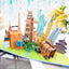 Hot 3D Pop UP Happy Birthday Cards Invitation Cake Greeting Card Business Kids Gift Tourist Postcard for Friend Dad Mom Present - Slobuy