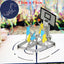 Hot 3D Pop UP Happy Birthday Cards Invitation Cake Greeting Card Business Kids Gift Tourist Postcard for Friend Dad Mom Present - Slobuy