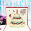 Hot 3D Pop UP Happy Birthday Cards Invitation Cake Greeting Card Business Kids Gift Tourist Postcard for Friend Dad Mom Present - Slobuy