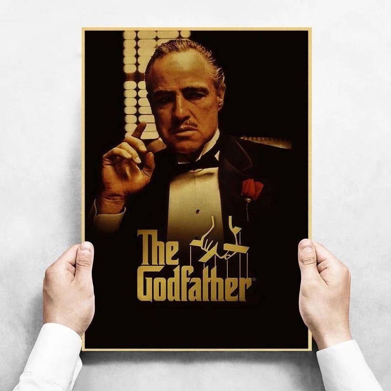 Hot Classic Canvas Painting FICTION Movie Posters The Office Friends TV Retro Home Wall Decor Poster Film Art Painting Pictures - Slobuy
