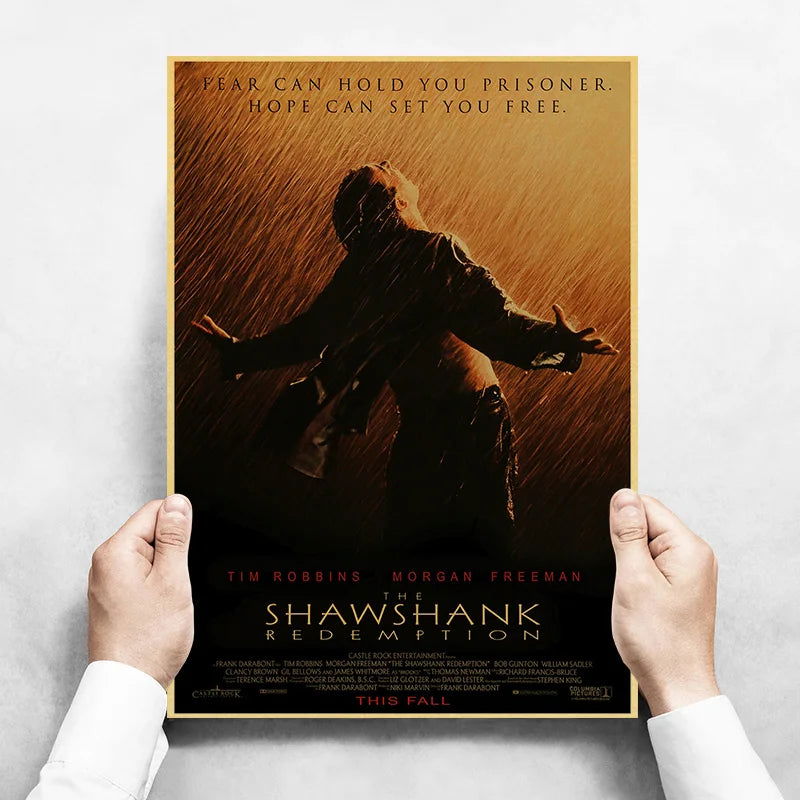 Hot Classic Canvas Painting FICTION Movie Posters The Office Friends TV Retro Home Wall Decor Poster Film Art Painting Pictures - Slobuy