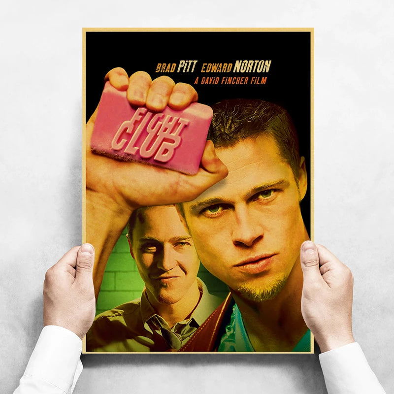 Hot Classic Canvas Painting FICTION Movie Posters The Office Friends TV Retro Home Wall Decor Poster Film Art Painting Pictures - Slobuy