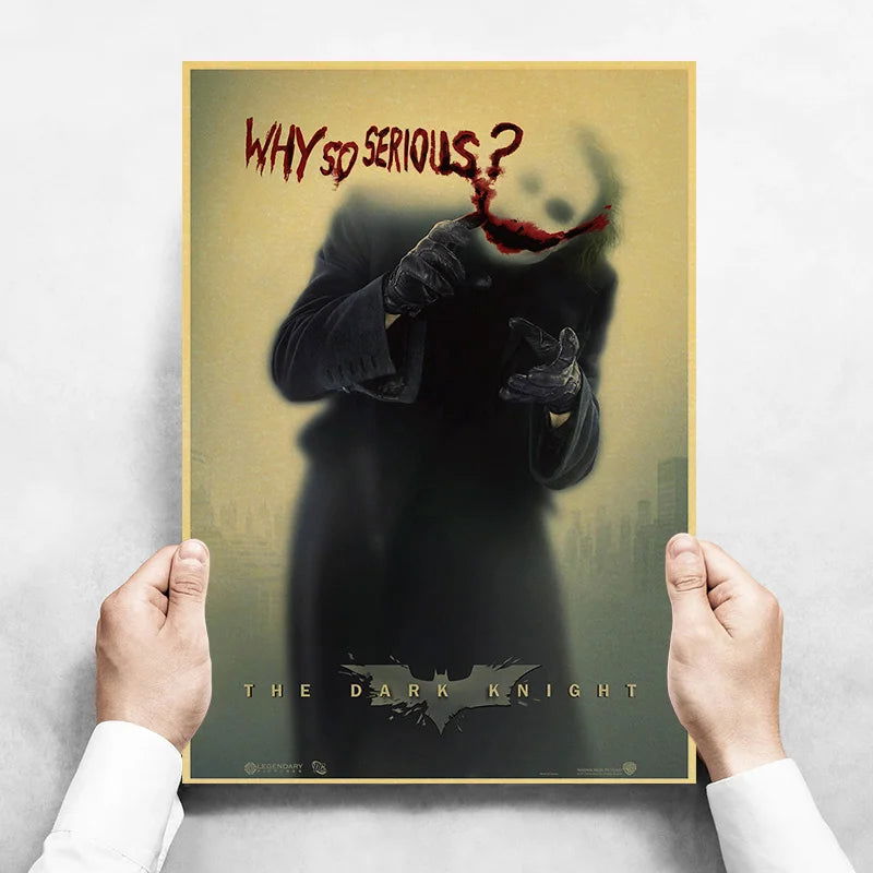 Hot Classic Canvas Painting FICTION Movie Posters The Office Friends TV Retro Home Wall Decor Poster Film Art Painting Pictures - Slobuy