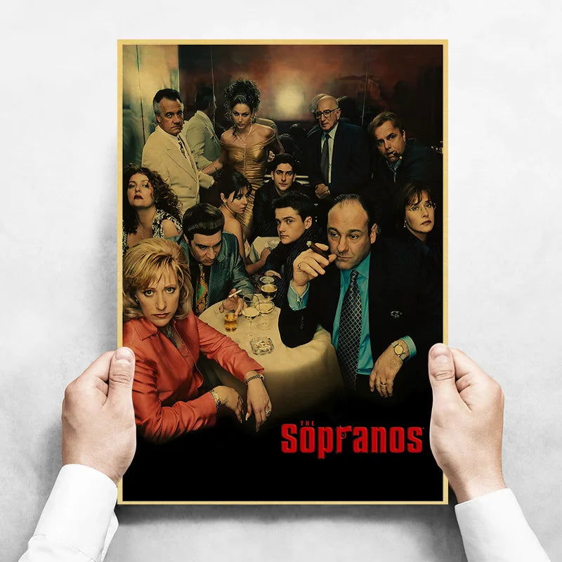 Hot Classic Canvas Painting FICTION Movie Posters The Office Friends TV Retro Home Wall Decor Poster Film Art Painting Pictures - Slobuy