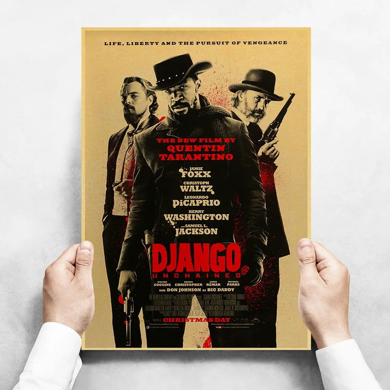 Hot Classic Canvas Painting FICTION Movie Posters The Office Friends TV Retro Home Wall Decor Poster Film Art Painting Pictures - Slobuy