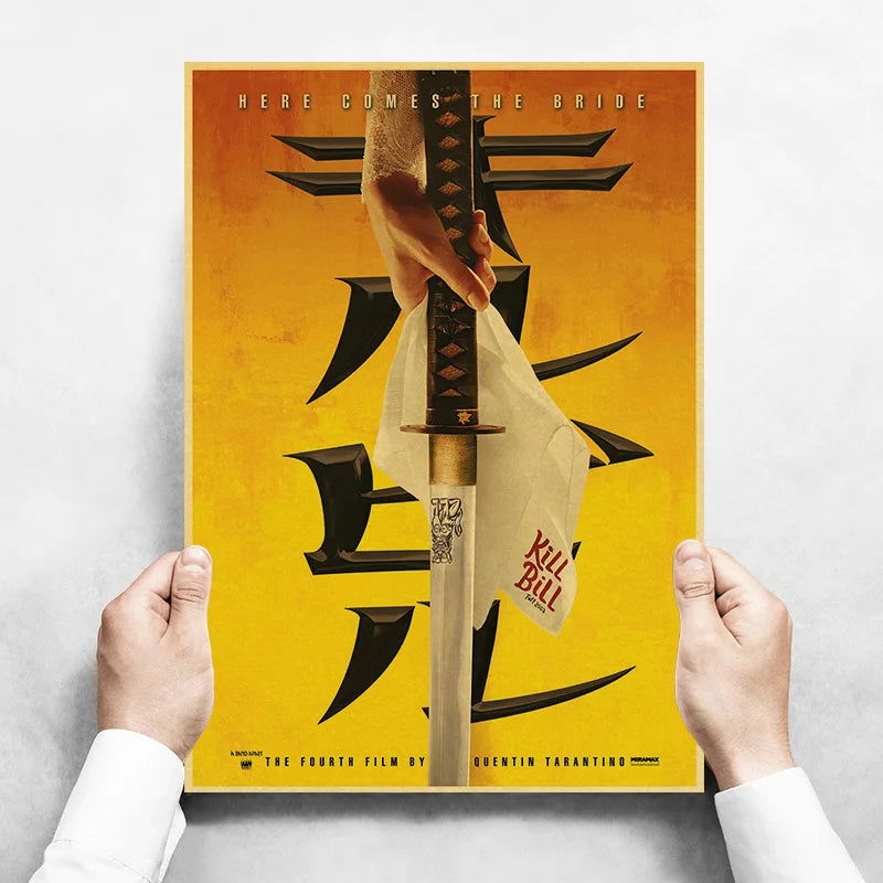 Hot Classic Canvas Painting FICTION Movie Posters The Office Friends TV Retro Home Wall Decor Poster Film Art Painting Pictures - Slobuy