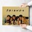 Hot Classic Canvas Painting FICTION Movie Posters The Office Friends TV Retro Home Wall Decor Poster Film Art Painting Pictures - Slobuy