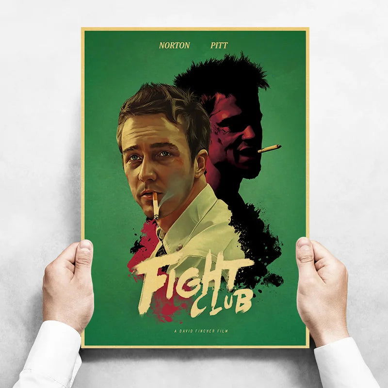 Hot Classic Canvas Painting FICTION Movie Posters The Office Friends TV Retro Home Wall Decor Poster Film Art Painting Pictures - Slobuy