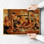 Hot Classic Canvas Painting FICTION Movie Posters The Office Friends TV Retro Home Wall Decor Poster Film Art Painting Pictures - Slobuy