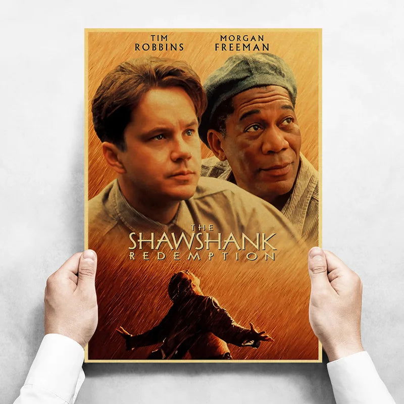 Hot Classic Canvas Painting FICTION Movie Posters The Office Friends TV Retro Home Wall Decor Poster Film Art Painting Pictures - Slobuy