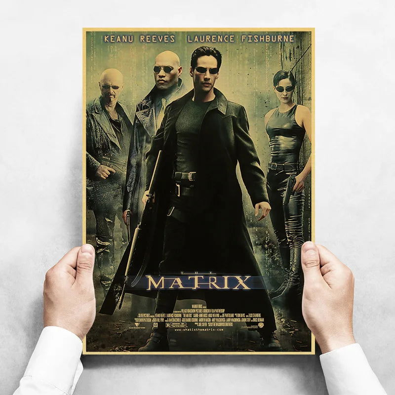 Hot Classic Canvas Painting FICTION Movie Posters The Office Friends TV Retro Home Wall Decor Poster Film Art Painting Pictures - Slobuy